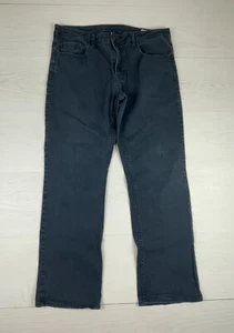 Buffalo David Bitton Sam-X Blue Chino Pants Size 36x30 - Picture 1 of 9