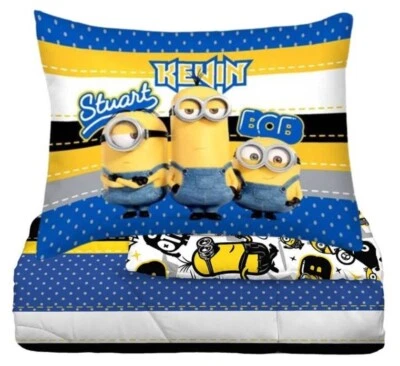 Minions "Rise of Gru" Kids 2pc Reversible Twin/Full Comforter Set-W7666928721 - Image 1 of 4