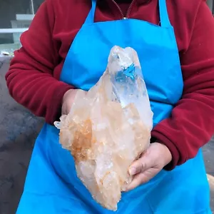 6.66LB Natural Clear Quartz Cluster Crystal Cluster Mineral Specimen Heals 3391 - Bild 1 von 16