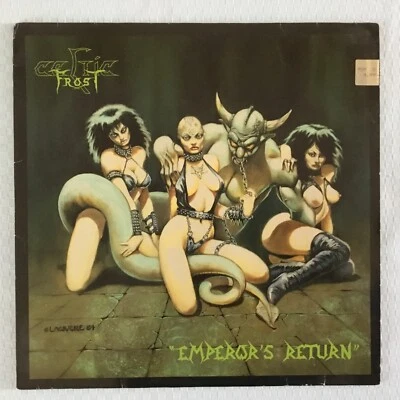 CELTIC FROST - EMPEROR'S RETURN + INNER - 1985 ISSUE - VG++ - Image 1 of 4
