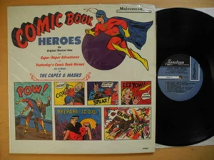 THE CAPES & MASKS Comic Book Heroes LP 1966 US EX shrink - Bild 1 von 2