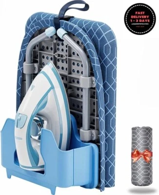 Tabla de planchar pequeña con soporte para plancha, tabla de planchar pequeña. - Image 1 of 4