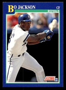 Bo Jackson Kansas City Royals  1991 Score #5