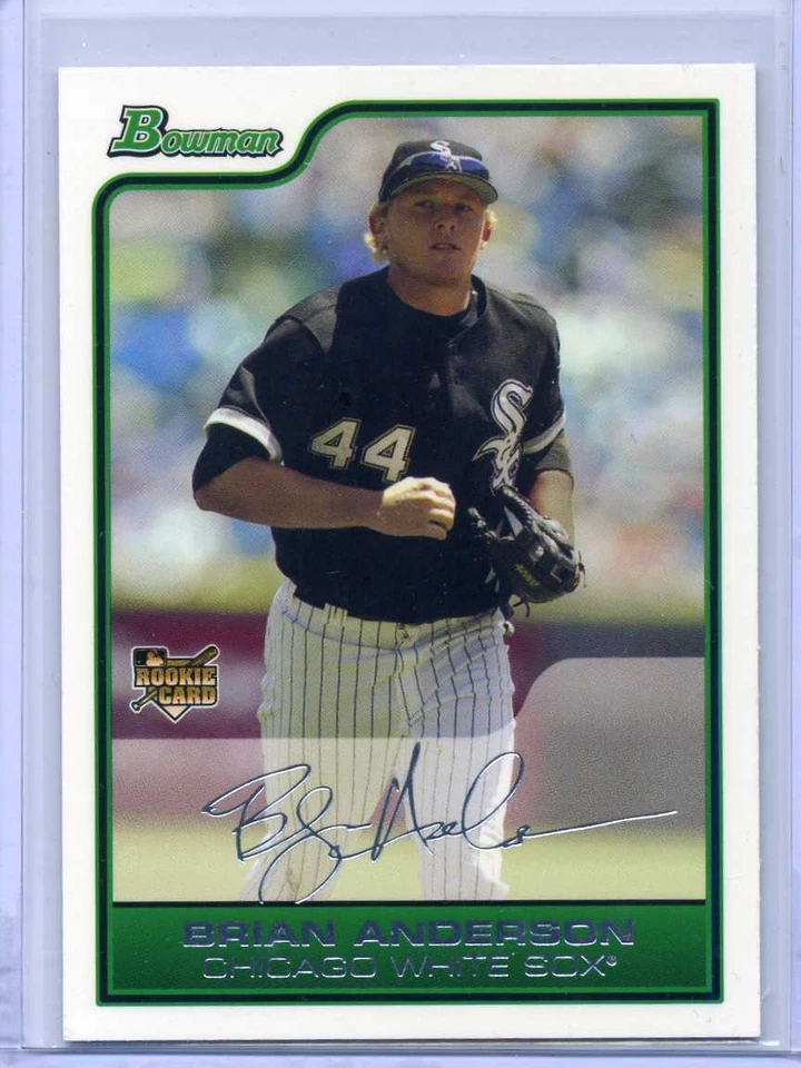 Brian Anderson 2006 Bowman Draft WHITE BORDER #160/225 - WHITE SOX - Image 1 of 2