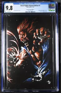 STREET FIGHTER EDICIÓN REIMPRESA #1 - DELL'OTTO VIRGIN + CERTIFICADO DE AUTENTICIDAD LTD 500 CGC 9.8 - Imagen 1 de 2