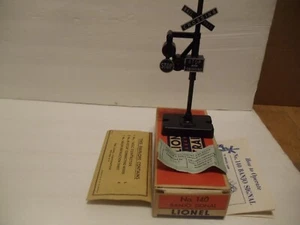 Lionel Trains Postwar 140 Banjo Signal in Mint Boxed Condition - Bild 1 von 6