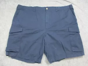 Polo Ralph Lauren Cargoshorts Herren 48B groß blau Cargo entspannte Passform Baumwolllogo - Bild 1 von 11