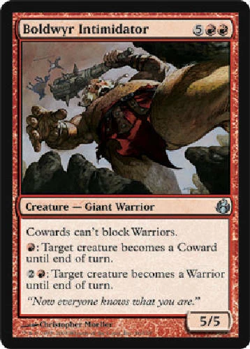 BOLDWYR INTIMIDATOR X4 4 4X Morningtide MTG Magic the Gathering Cards DJMagic - Image 1 of 1
