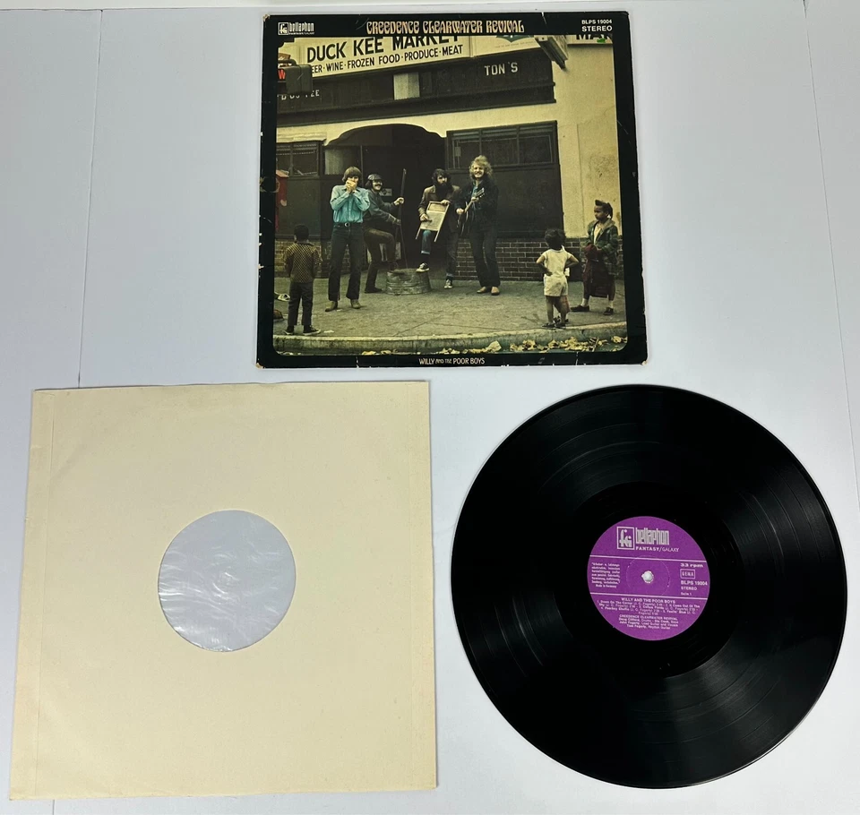 Creedence Clearwater Revival Willy and the Poor Boys Vinyl LP Fantasy Records - Image 1 of 4