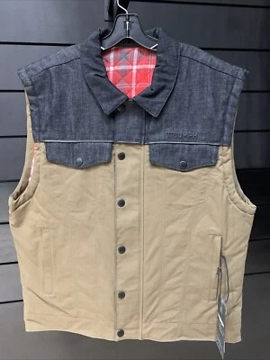 Colete Bonneville masculino Triumph motocicleta MTHA185006 tamanho XL - Imagem 1 de 4