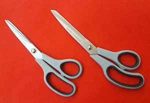 Tijeras profesionales de titanio tijeras de tela tijeras de corte tijeras de corte 21,5/25 cm - Imagen 1 de 10