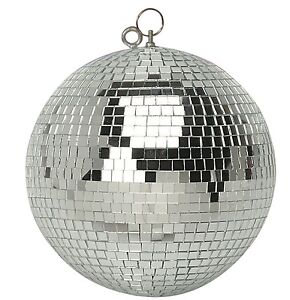 Genuine SoundLAB Lightweight Silver Mirror Dance Disco Party DJ Ball (500mm 20")
