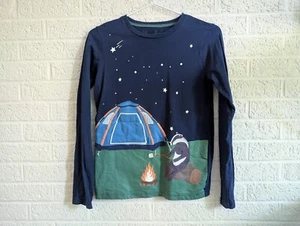 Mini Boden Lift The Flap Top | Camping | Glow in the Dark | Long Sleeve Tee - Picture 1 of 8