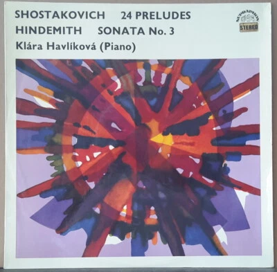SUPRAPHON ST 50890 CZECHOSLOVAKIA ED 1 SHOSTAKOVICH HINDEMITH PRELUDES HAVLIKOVA - Image 1 of 3
