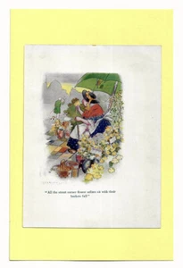 LOTE 2 piezas litografías vintage - LA LIMPIEZA DE PRIMAVERA por ilustración Harrison Cady - Imagen 1 de 3
