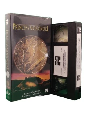VHS Anime 📼 Princess Mononoke 📼 Miramax (Ottobre 2000) - Immagine 1 di 3