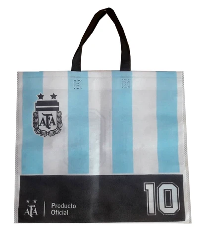 Argentina Team World Cup Champion Cloth Bag T-shirt Official AFA Maradona Messi Cover