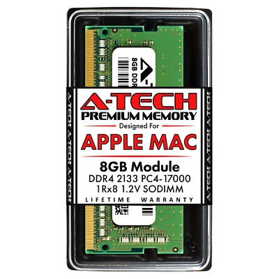8GB DDR4 2133 MHz PC4-17000 SODIMM Mac Memory RAM for APPLE iMac Mid 2017 A1418 - Image 1 of 4