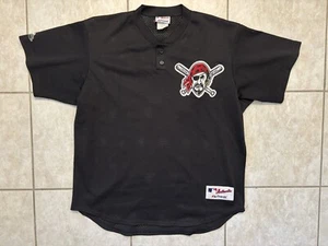 Pittsburgh Pirates Majestic Jersey Authentic Sewn MLB Mens XL Jason Kendall #18 - Picture 1 of 9