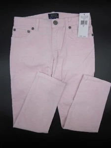 POLO RALPH LAUREN Girls Pants 7 Corduroy Jeans Pink NEW TAG - Picture 1 of 7