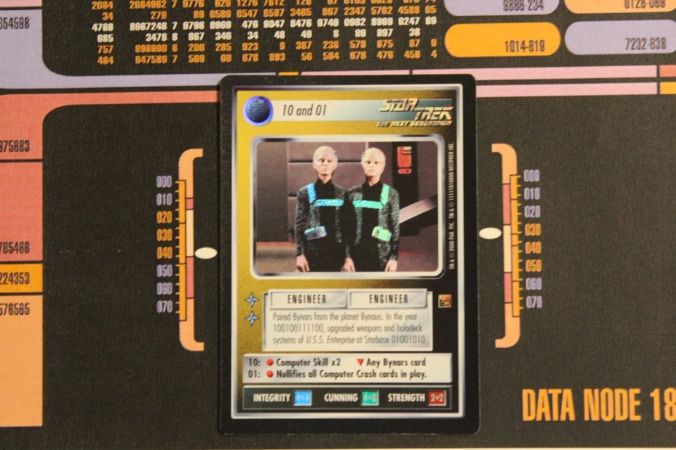 Star Trek CCG - Reflections - 10 and 01 - VR Foil - Bild 1 von 1