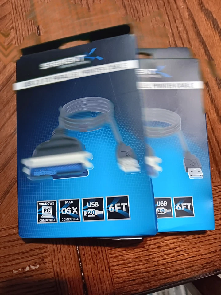 Sabrent USB 2.0 To Parallel Printer Cable CB-CN36 6 Ft. - Image 1 of 4