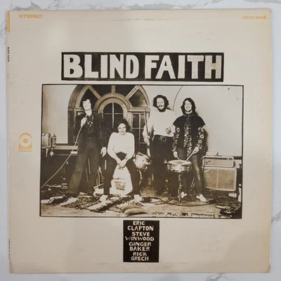 Blind Faith Self Titled Vinyl LP - 1969 First Press - ATCO SD 33-304 - Image 1 of 4