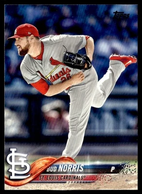 2018 Topps Bud Norris St. Louis Cardinals #686 - Image 1 of 2