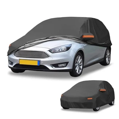 For Ford Focus Hatchback 2010-2022 Waterproof Car Cover All Weather UV-Resistant Foto 1 de 4