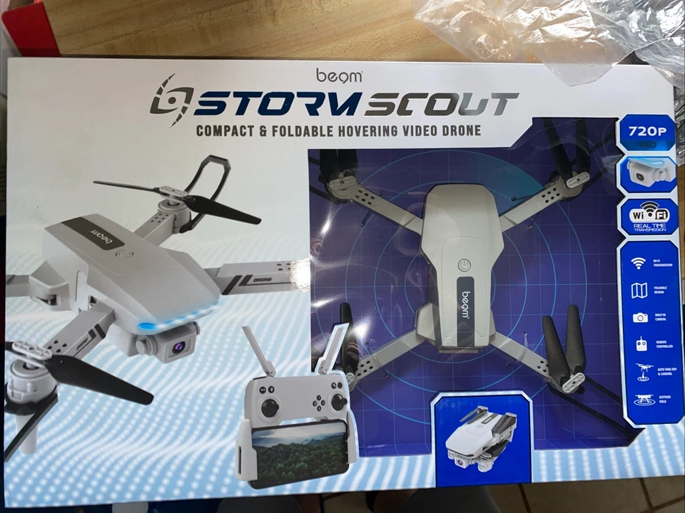 Beam Storm Scout Compact & Foldable Hovering Video Drone - Image 1 of 3