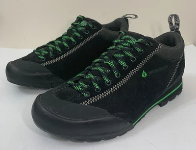 Vasque Grand Traverse Womens Size 7.5M Black Green Athletic Hiking Shoes Sneaker - Image 1 of 4