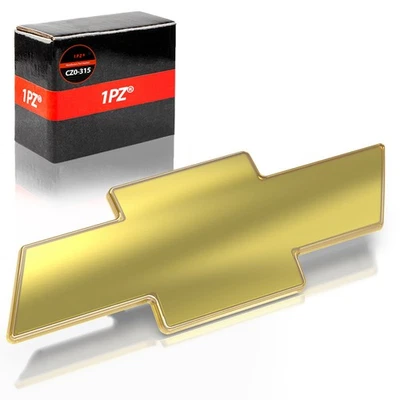 Front Grille Emblem Gold Bowtie For Chevrolet Suburban Silverado Tahoe 1999-2006 - Image 1 of 4