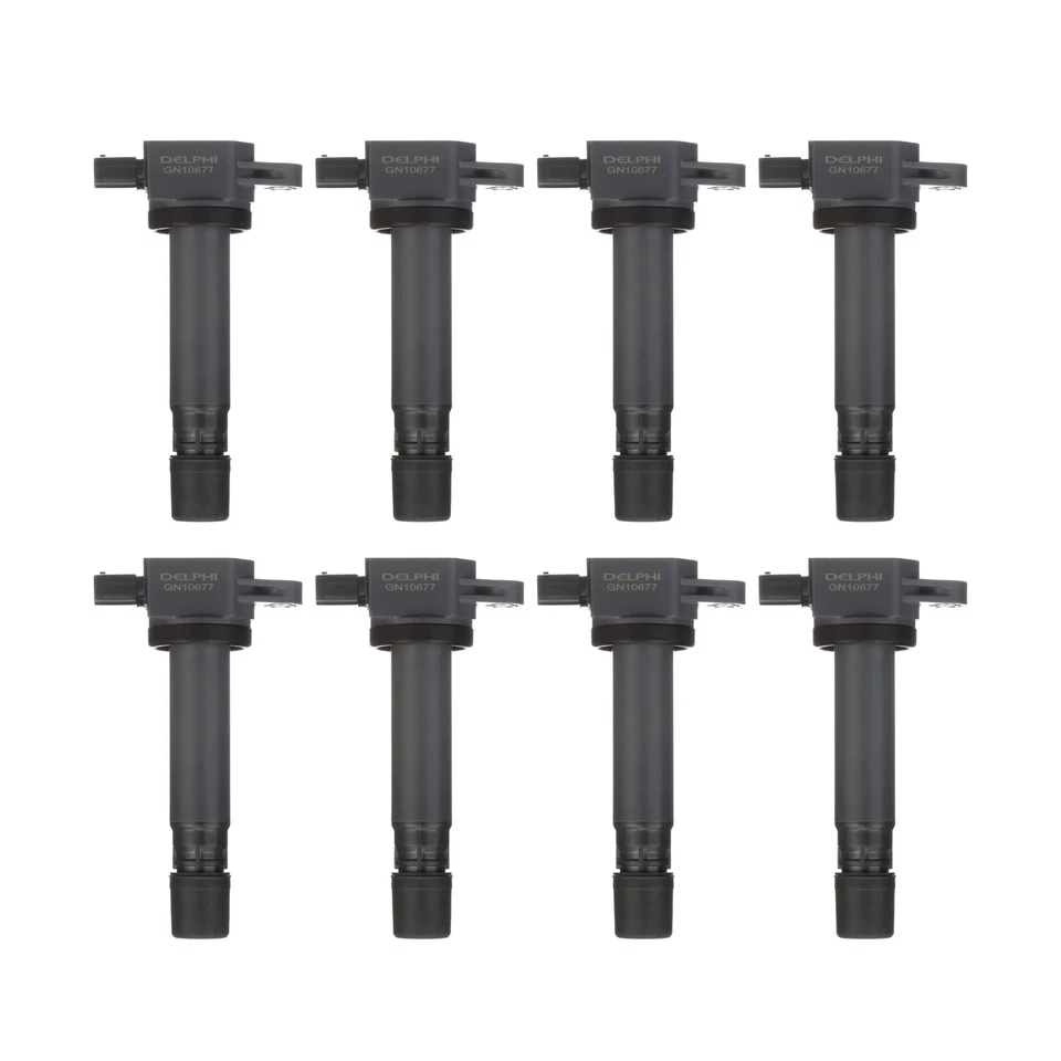Set of 8 Delphi GN10677 Ignition Coil for Volvo XC90, S80 - Image 1 of 1