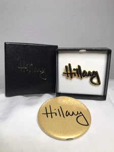 Lote de broches broches botones campaña política firma Hillary Clinton de colección - Imagen 1 de 11