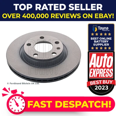 2x Brake Discs Pair Vented fits SEAT EXEO 3R 1.6 Front 09 to 10 ALZ 280mm Set - Image 1 of 4