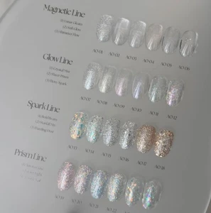 AURORA QUEEN MINERAL Magnético Ojo de Gato Brillo Gel Esmalte de Uñas Set LovinK - Imagen 1 de 6