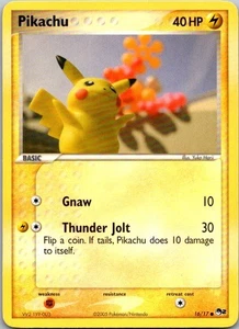 Pikachu Common POP Series 2 016/017 NM-LP - Picture 1 of 2