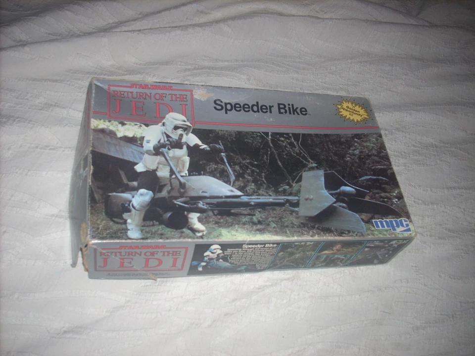 DEVOLUCIÓN DE LA BICICLETA JEDI SPEEDER, 12 pulgadas LARGO, SELLADO POR DENTRO, ¡BONITO!! Foto 1 de 1