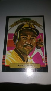 TONY GWYNN 1985 DONRUSS DIAMOND KINGS BASEBALL CARD SAN DIEGO PADRES