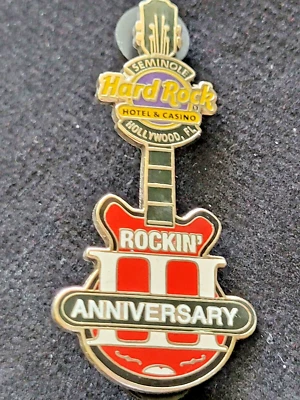 HARD ROCK CAFE SEMINOLE CASINO ROCKIN ANNIVERSARY III"   HR0034 - Image 1 of 4