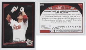 2009 Topps Update Season Highlights Wal-Mart Black Gerardo Parra Rookie RC