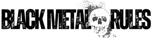 BLACK METAL RULES Sticker Vinyl NEW Skull for Guitars + Road Cases - Bild 1 von 1