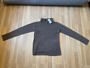 Papaya Matalan Ladies Turtle Neck Thin Woolly Style Jumper (Brown) UK Size 12 - Picture 1 of 13
