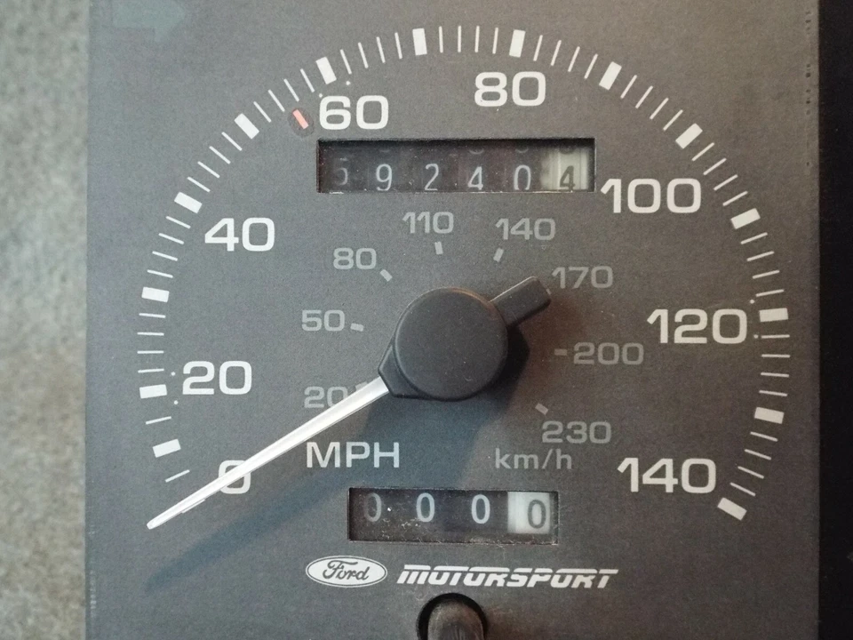 Motorsport 140 MPH Speedometer Gauge 1987 1988 1989 Ford Mustang GT LX 87 88 89 - Image 1 of 4