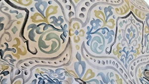 Pottery Barn JESSIE SCROLL Organic Cotton KING Sham Neutrals 36" x 20" New - Picture 1 of 5