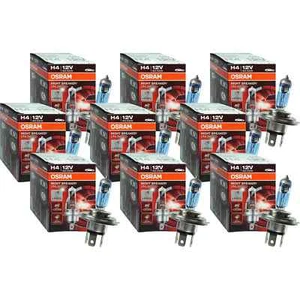 9x OSRAM NIGHT BREAKER UNLIMITED H4 +110% Glühbirne Lampe 12V 60/55 Watt P43t - Bild 1 von 5