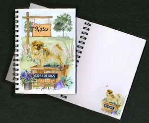 Tibetan Spaniel Dog Notebook/Notepad + small image on every page by Starprint - Picture 1 of 1