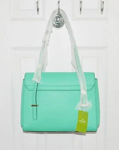Kate Spade Cedar Street Small Luciana Retro-Style Bright Beryl Bag Green - Picture 1 of 8