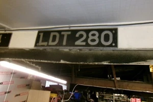 VINTAGE OLD CAR NUMBER PLATE LDT 280 - Picture 1 of 1