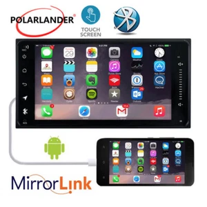7" 2 Din Android Touch Screen Car Stereo Radio MP5 Player For Toyota Corolla BT - Picture 1 of 9